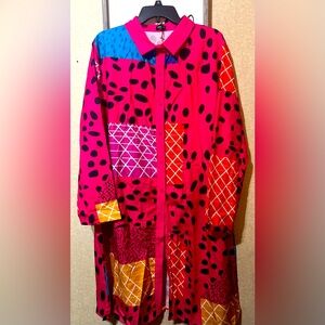 Vonda Plus Size Bohemian Dress